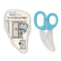 Skater Baby Food Scissors With Case - Doraemon